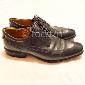 ECCO Shock Point Moccasins Men’s Black Dress Shoes